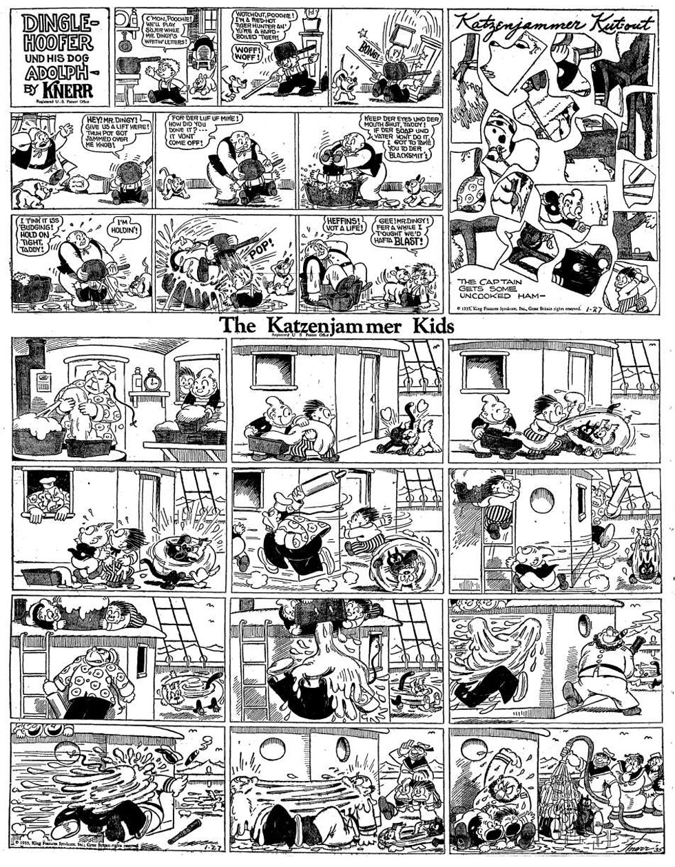 VO de la planche du 27/01/1935