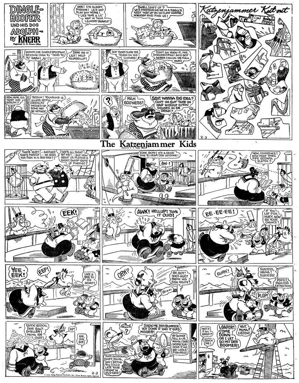 VO de la planche du 03/02/1935