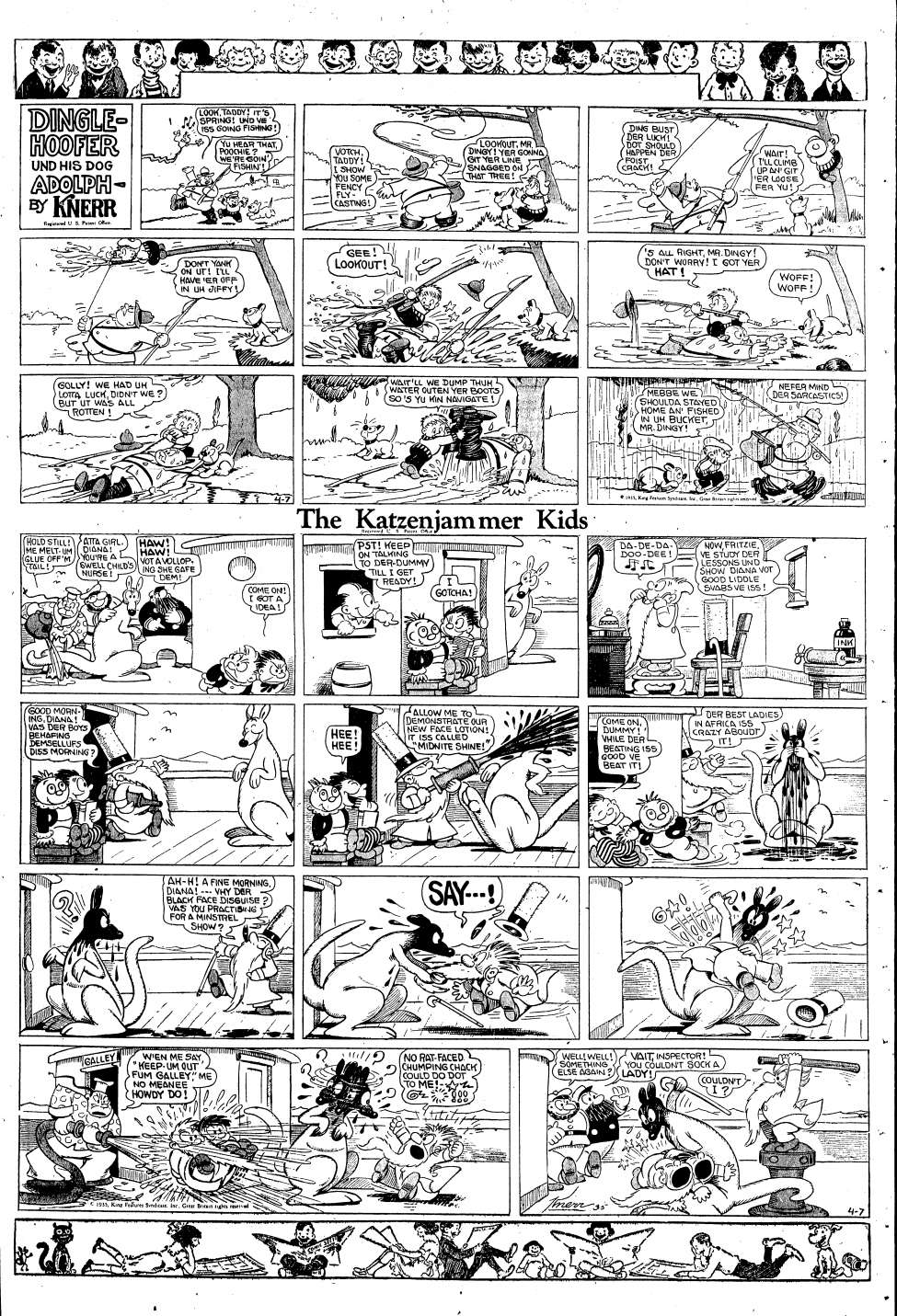 VO de la planche du 07/04/1935