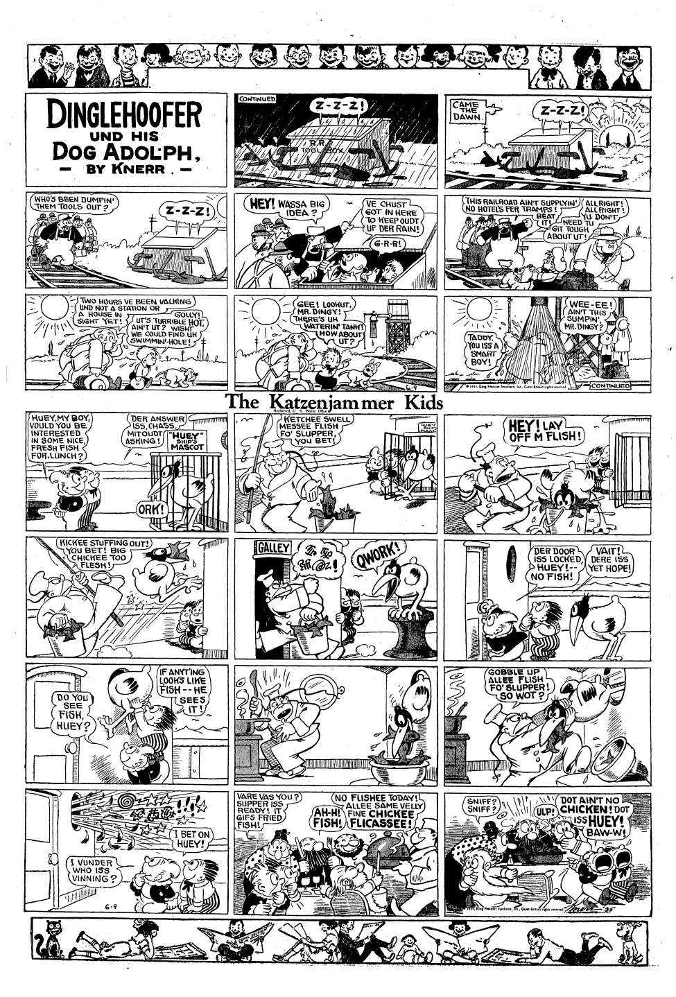 VO de la planche du 09/06/1935