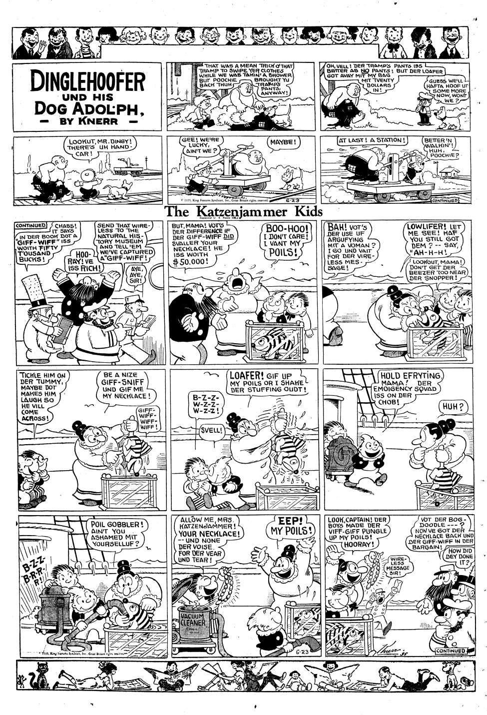 VO de la planche du 23/06/1935