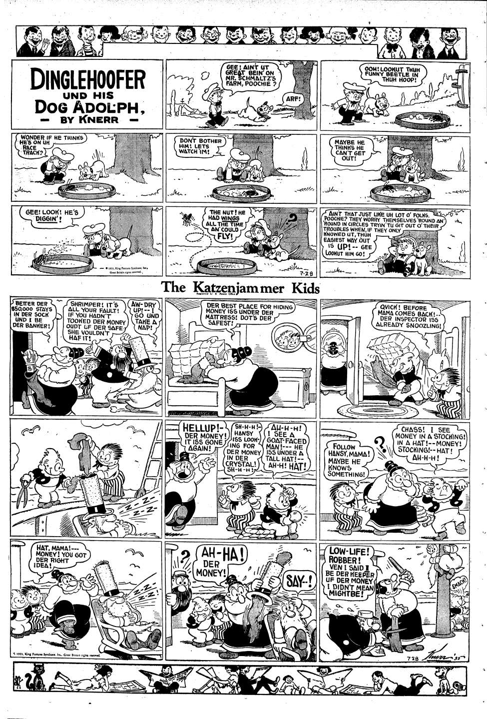 VO de la planche du 28/07/1935