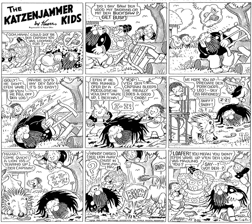 VO de la planche du 26/08/1945