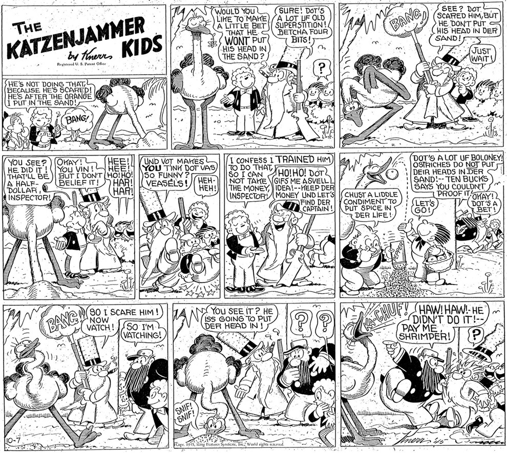 VO de la planche du 07/10/1945