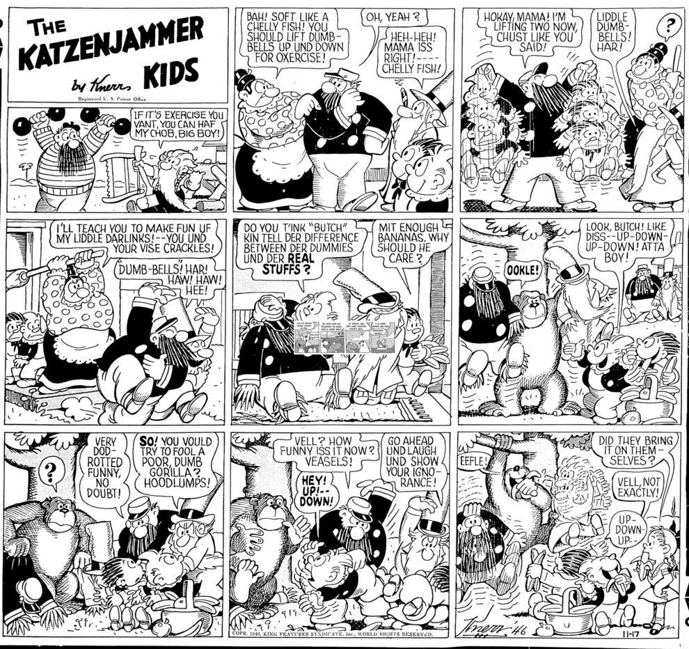 VO de la planche du 17/11/1946