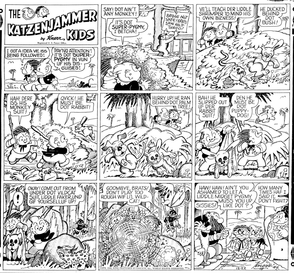 VO de la planche du 22/12/1946