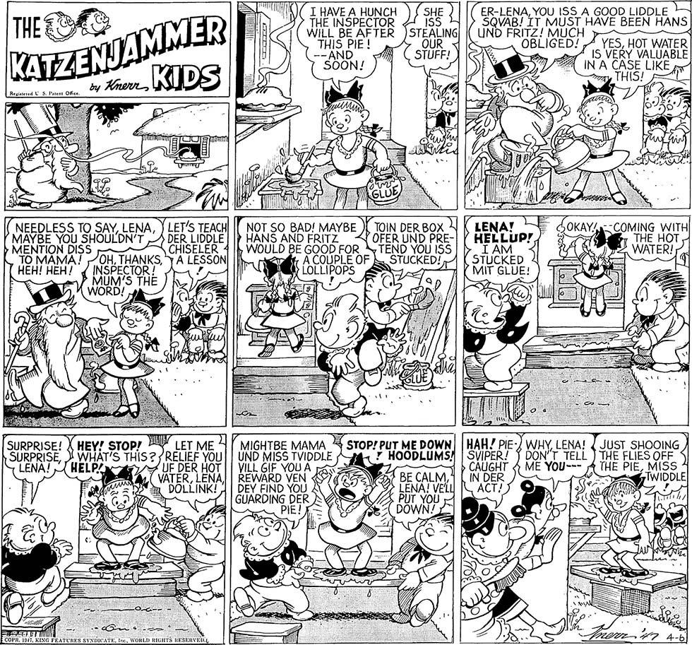 VO de la planche du 06/04/1947