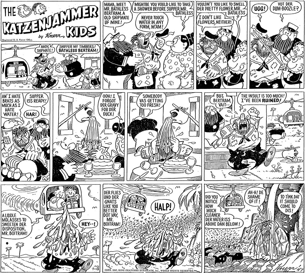 VO de la planche du 13/07/1947