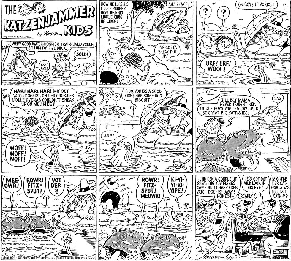 VO de la planche du 27/07/1947