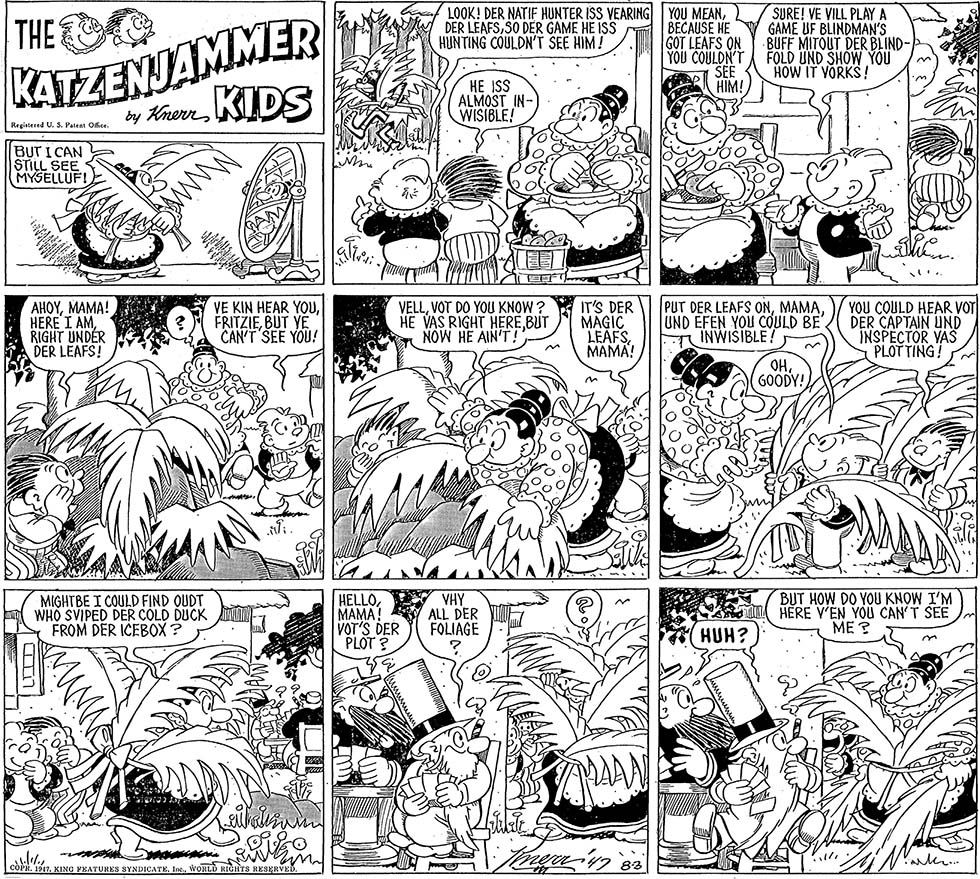 VO de la planche du 03/08/1947