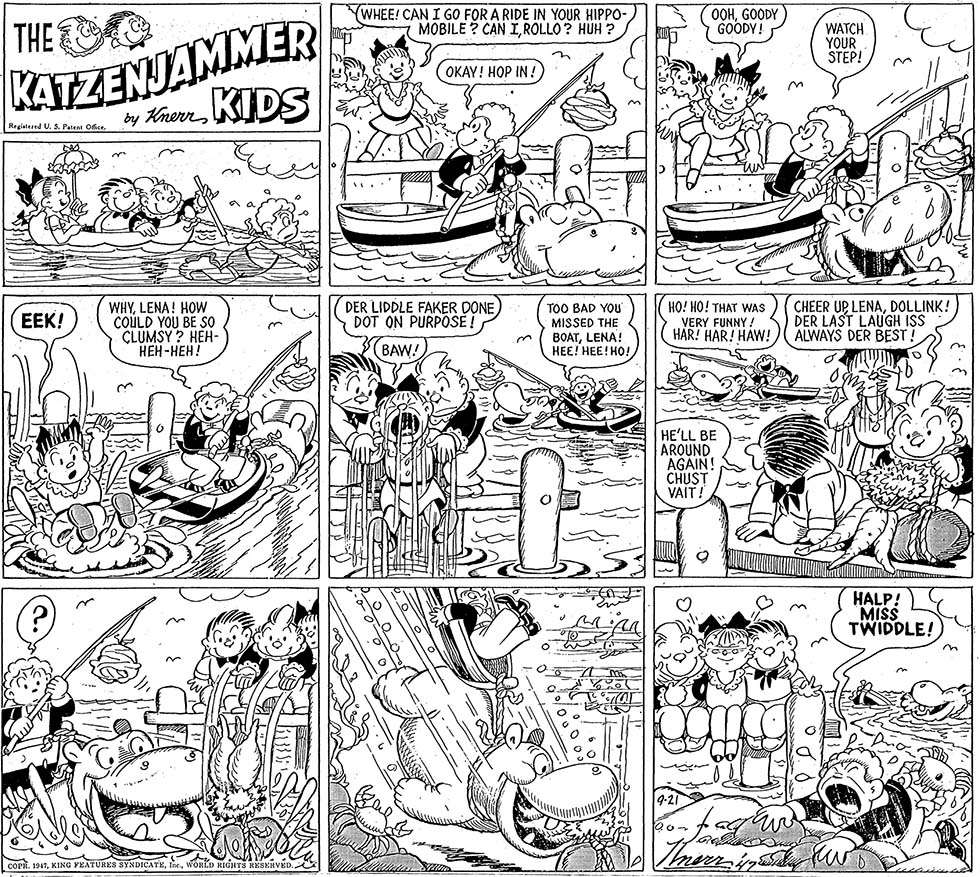 VO de la planche du 21/09/1947