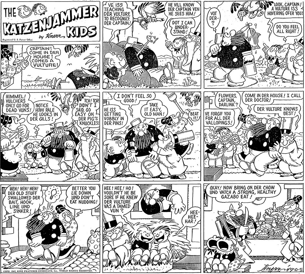 VO de la planche du 05/10/1947