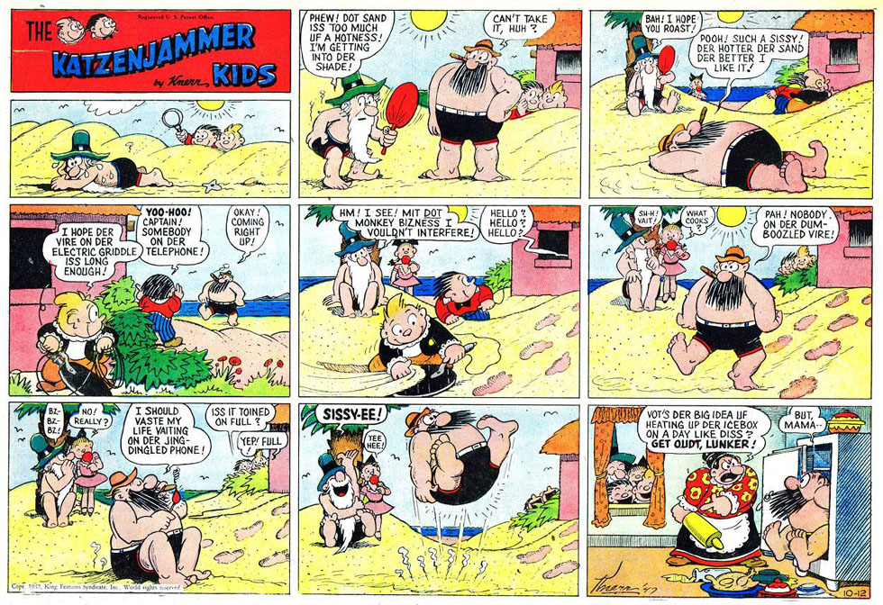 VO de la planche du 12/10/1947