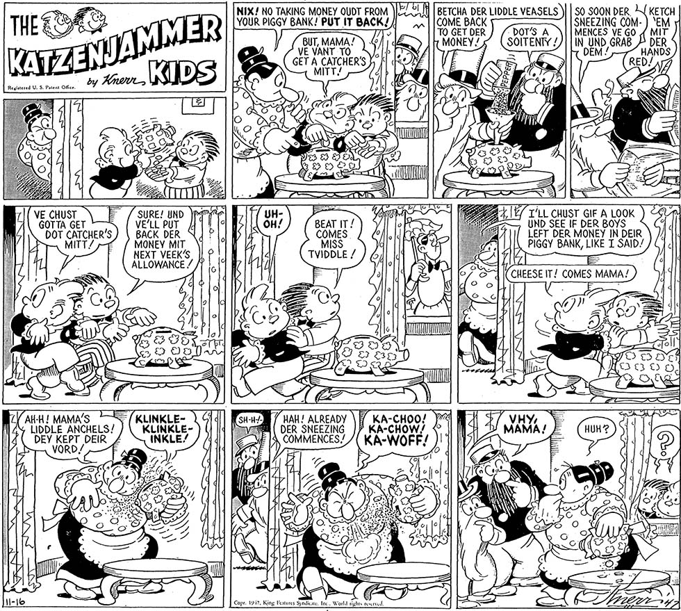 VO de la planche du 16/11/1947
