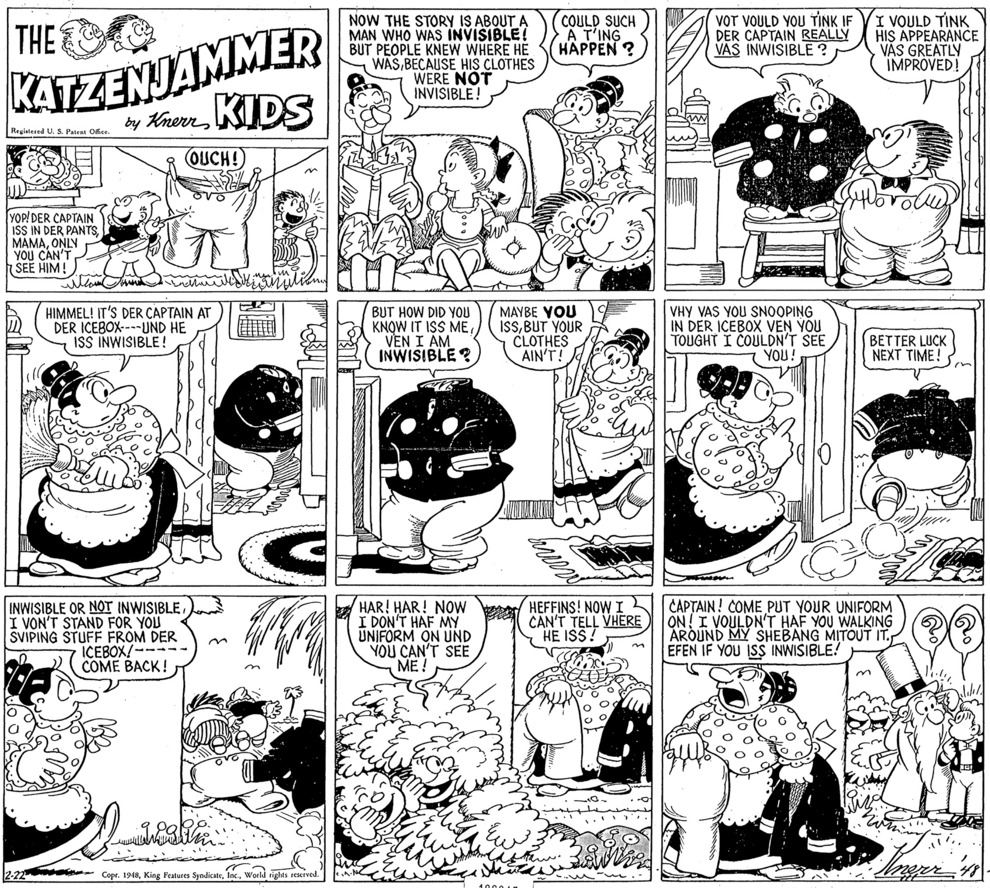 VO de la planche du 22/02/1948