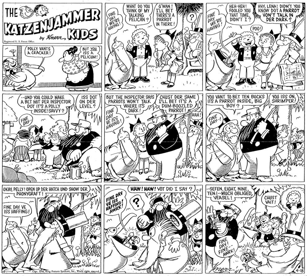 VO de la planche du 18/04/1948
