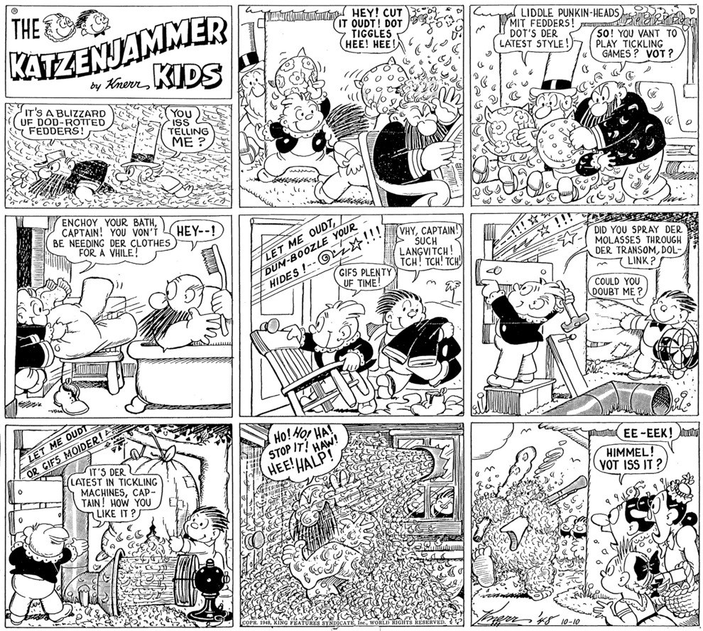 VO de la planche du 10/10/1948