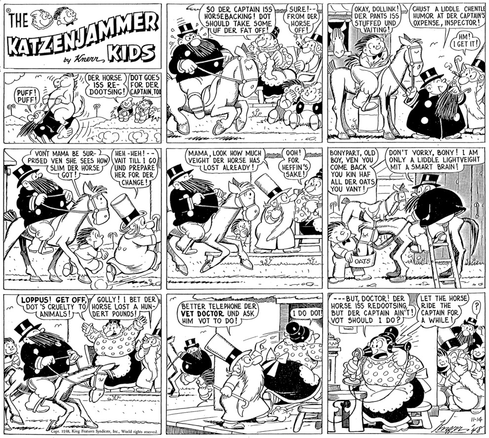 VO de la planche du 14/11/1948