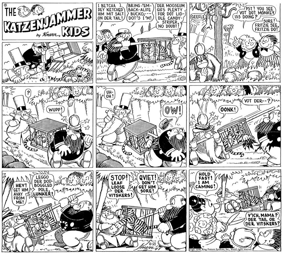 VO de la planche du 21/11/1948