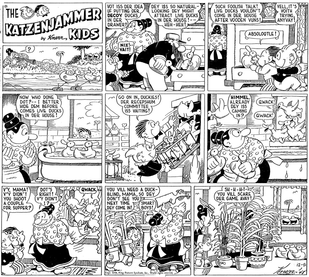 VO de la planche du 05/12/1948