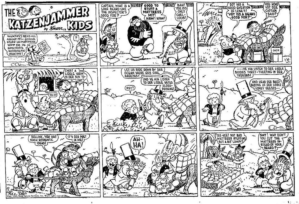 VO de la planche du 03/07/1949