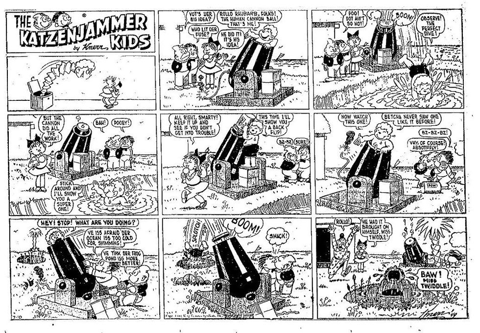 VO de la planche du 10/07/1949