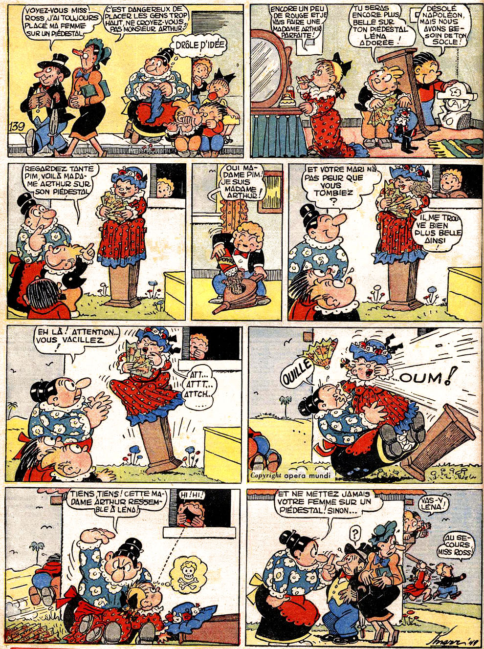 VF de la planche du 12/06/1949