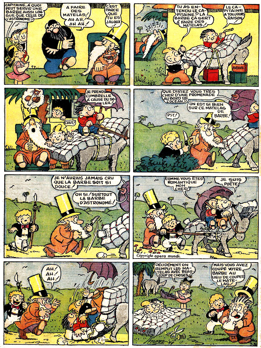 VF de la planche du 03/07/1949