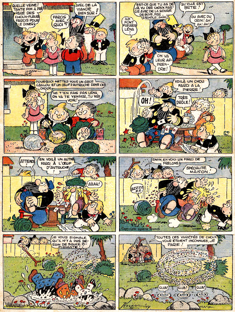 VF de la planche du 24/07/1949