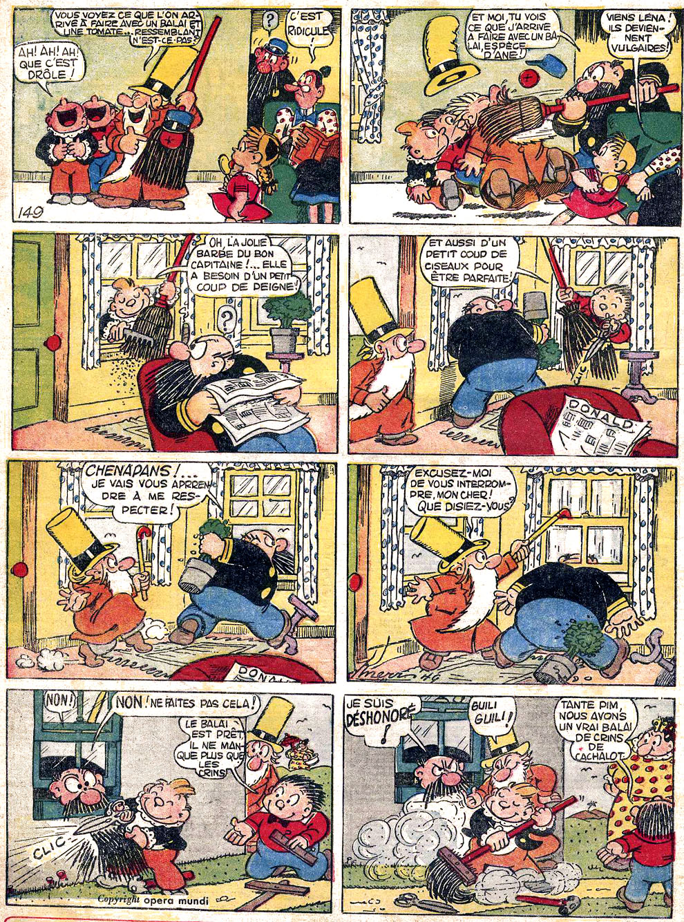VF de la planche du 28/08/1949