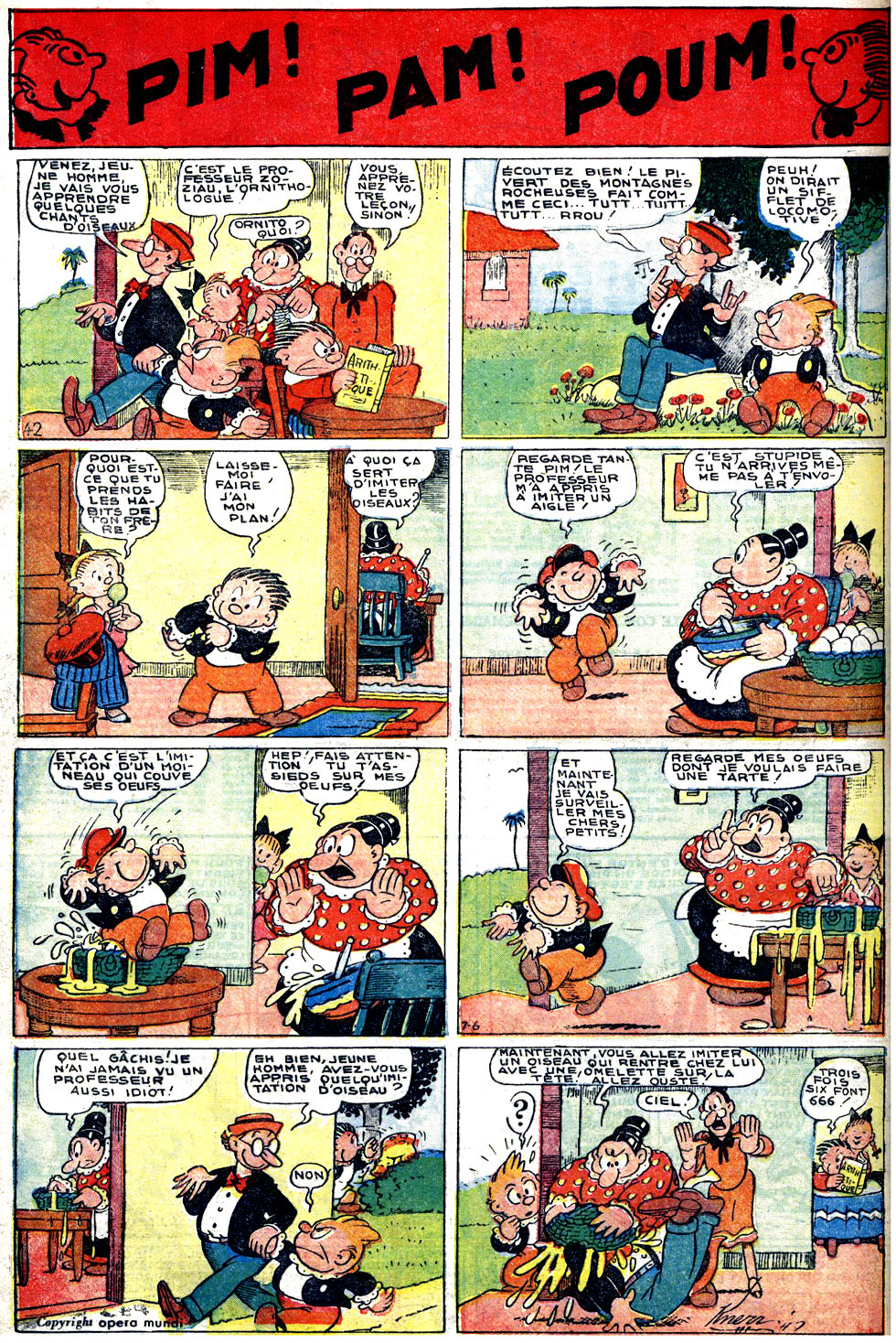 VF de la planche du 06/07/1947