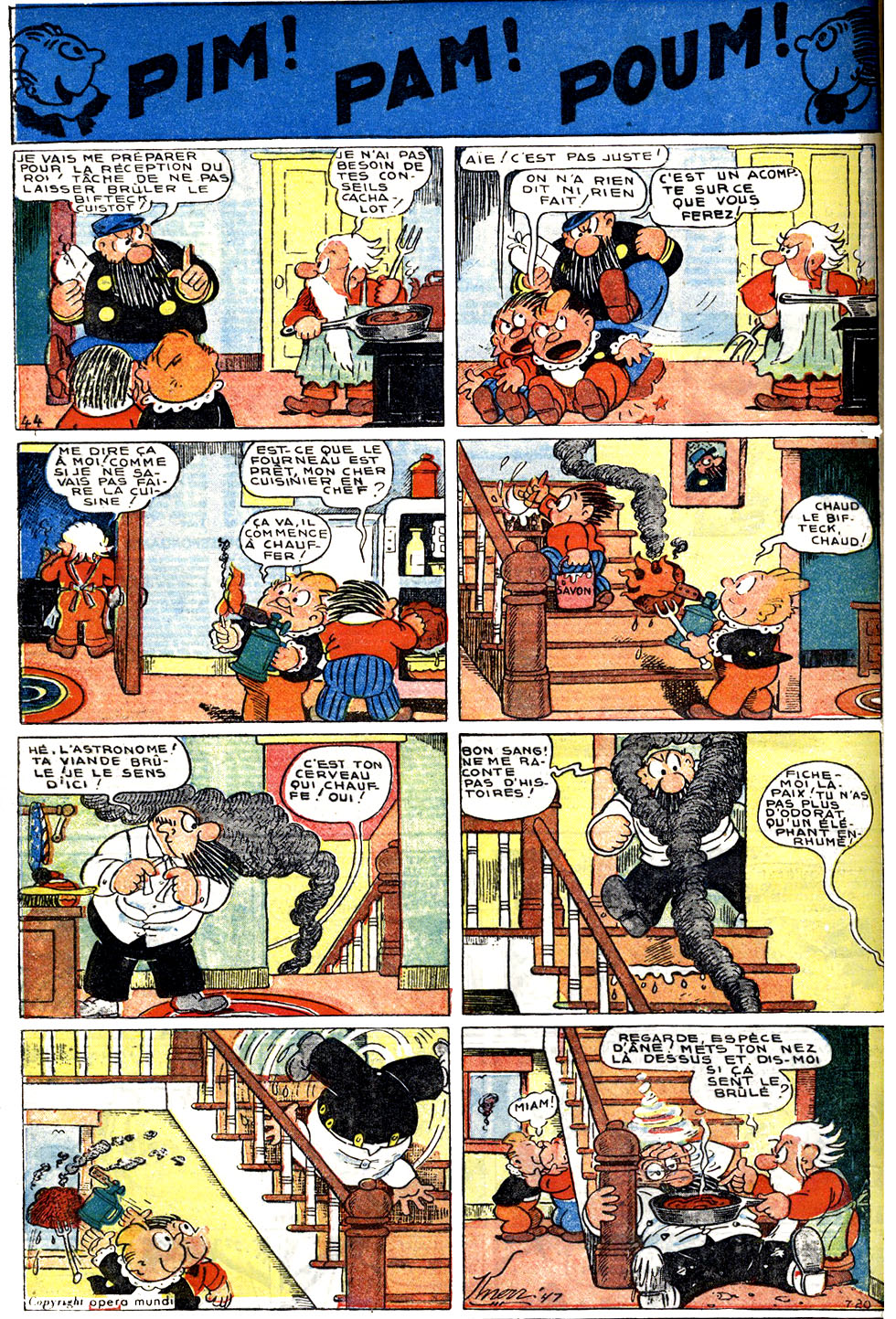 VF de la planche du 20/07/1947