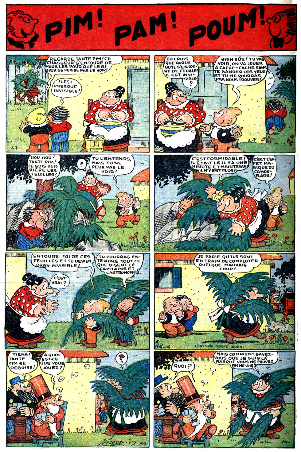 VF de la planche du 03/08/1947