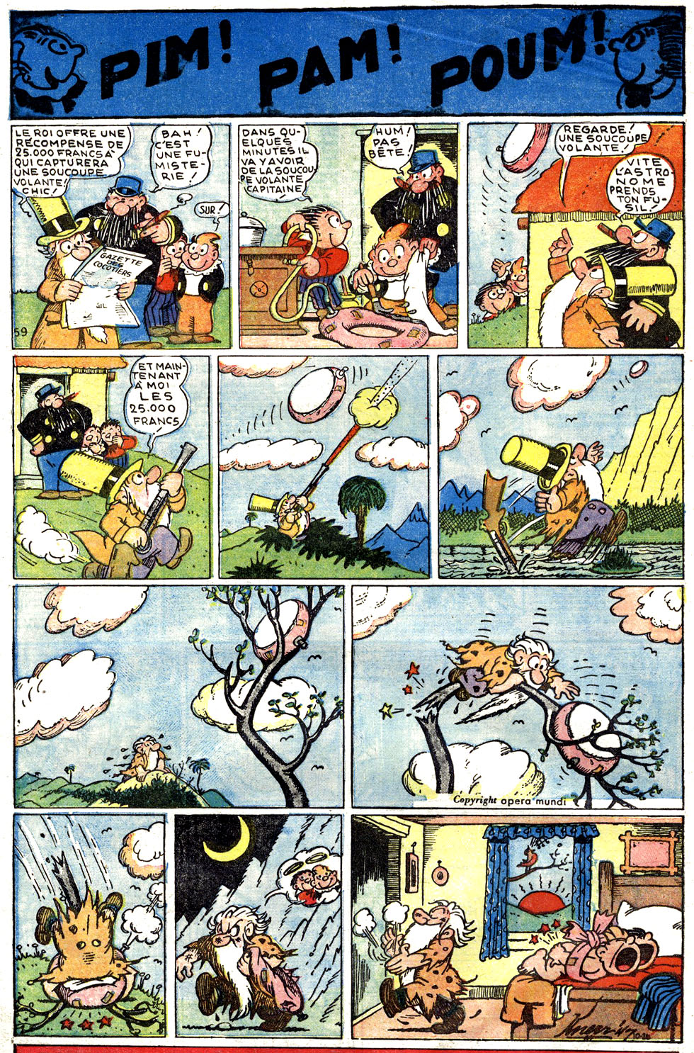 VF de la planche du 26/10/1947