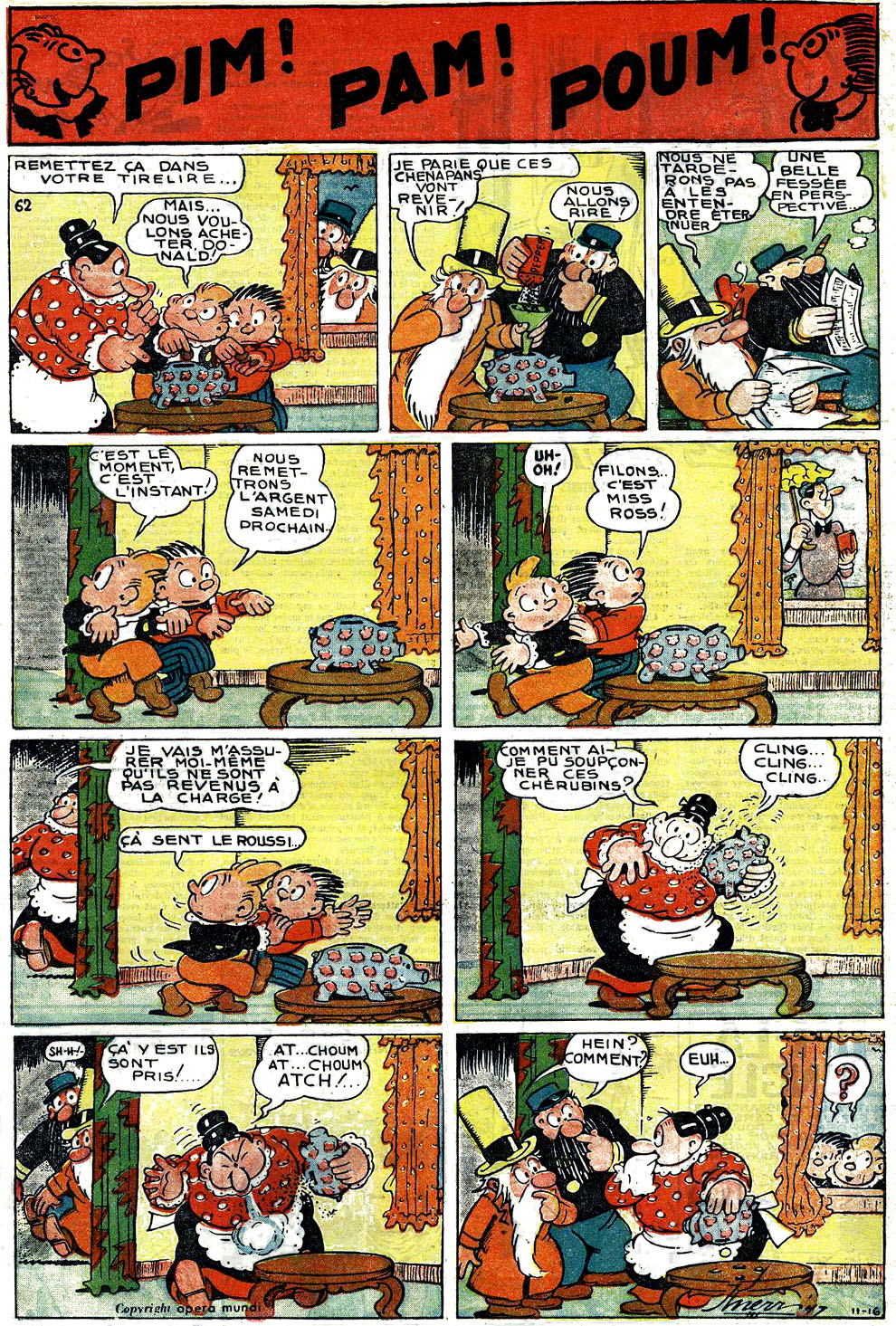 VF de la planche du 16/11/1947