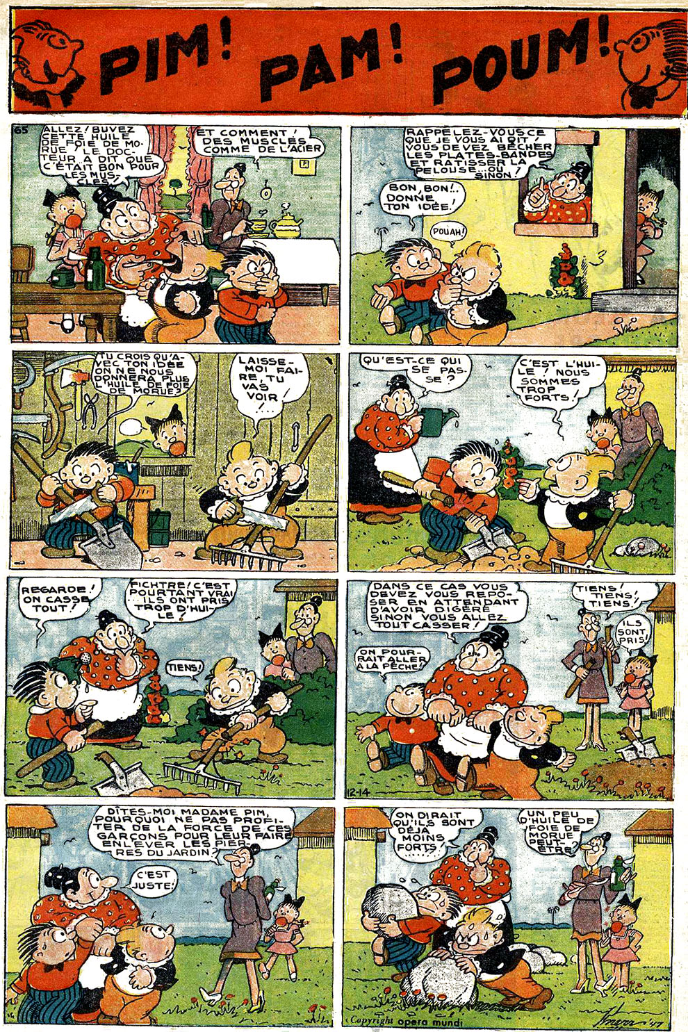 VF de la planche du 14/12/1947