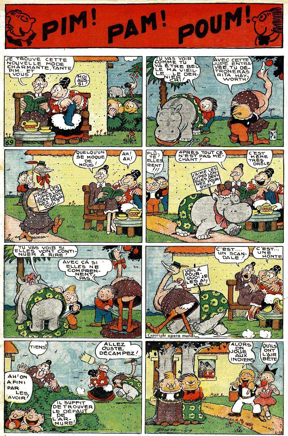 VF de la planche du 11/01/1948
