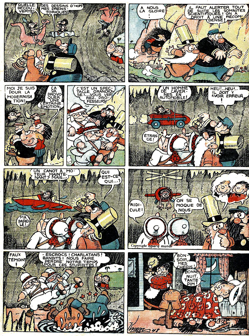 VF de la planche du 11/04/1948