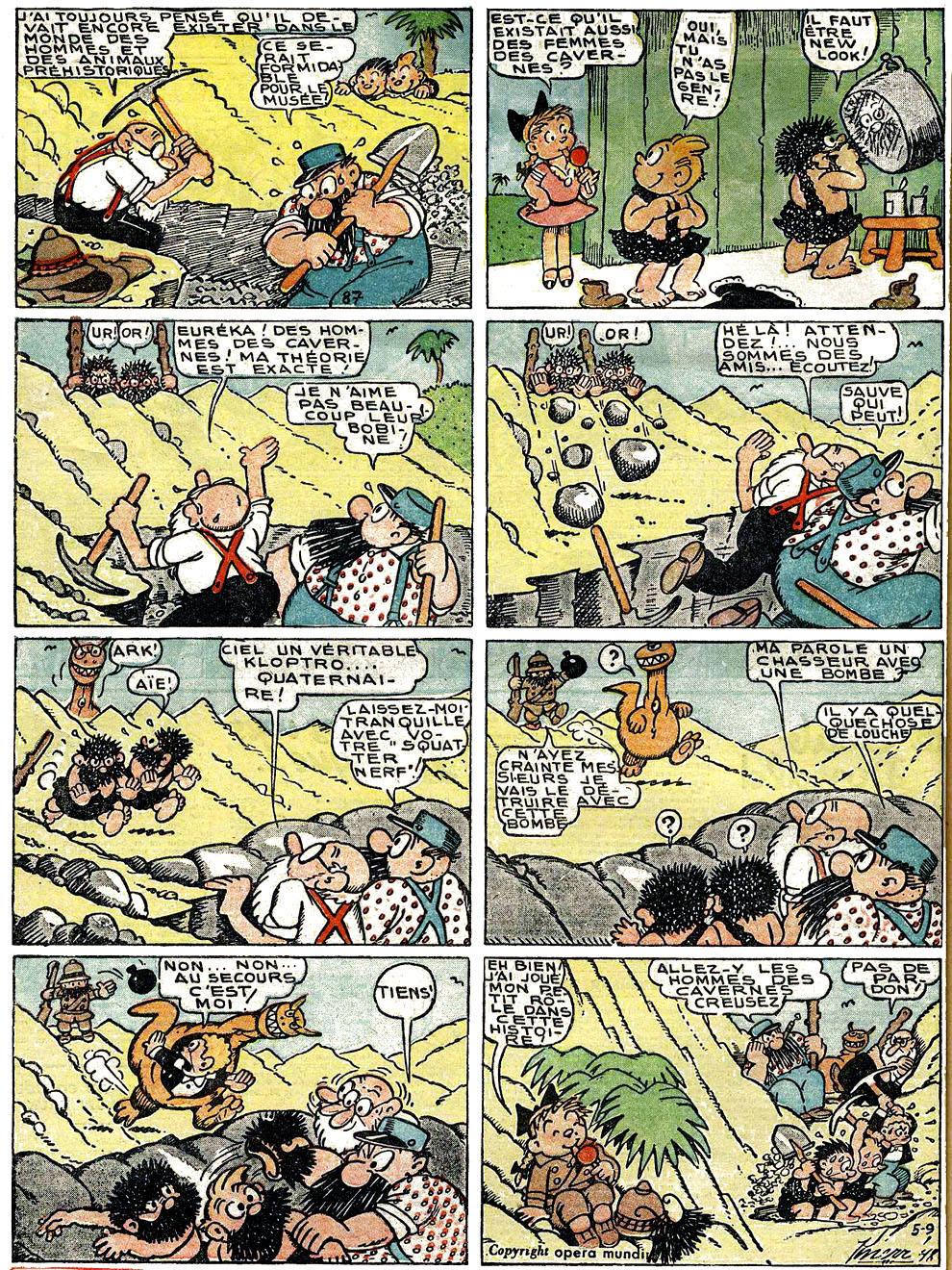 VF de la planche du 09/05/1948