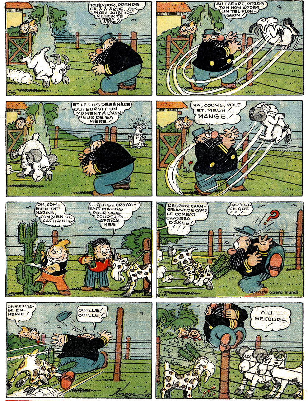 VF de la planche du 15/08/1948
