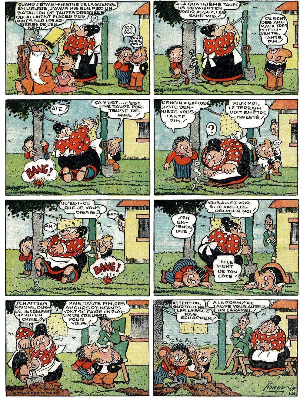 VF de la planche du 25/07/1948