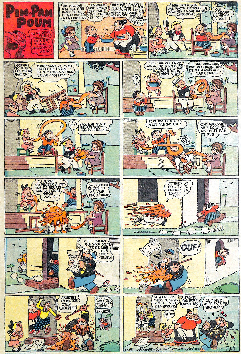 VF de la planche du 28/03/1937