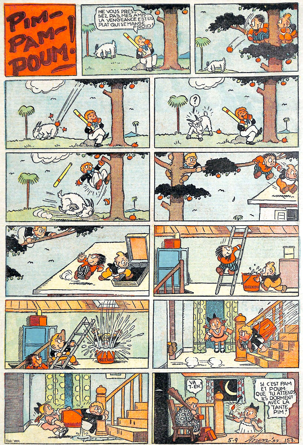 VF de la planche du 09/05/1937