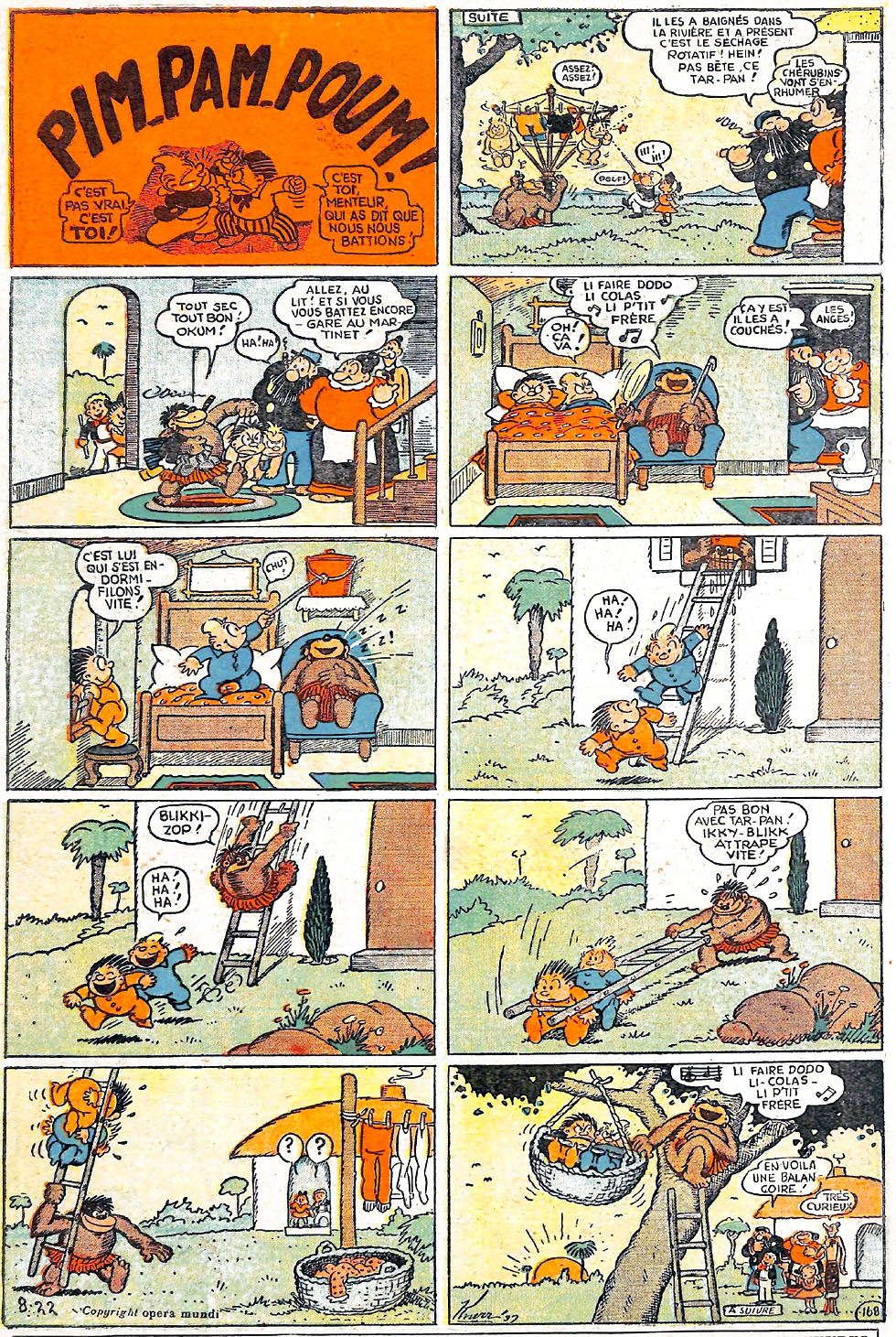 VF de la planche du 22/08/1937