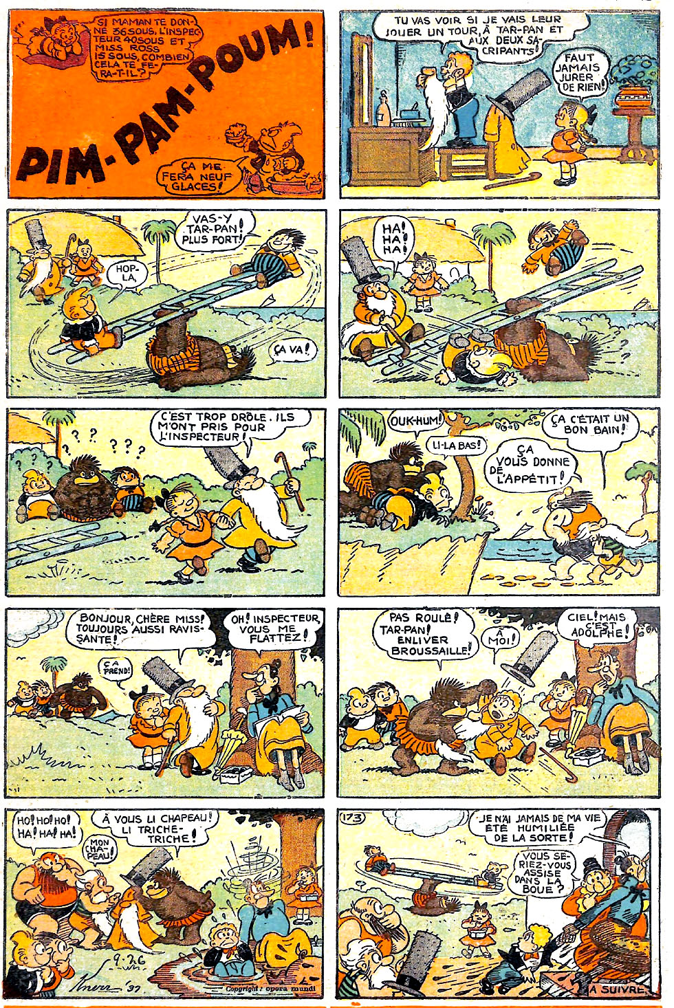 VF de la planche du 26/09/1937