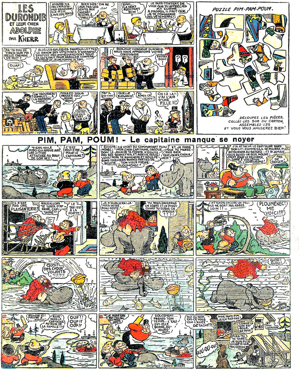 VF de la planche du 16/12/1934