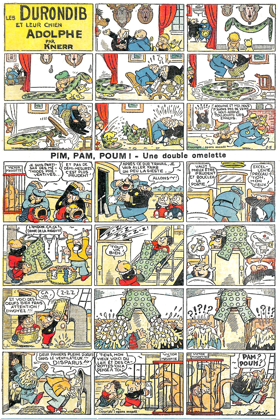 VF de la planche du 05/05/1935