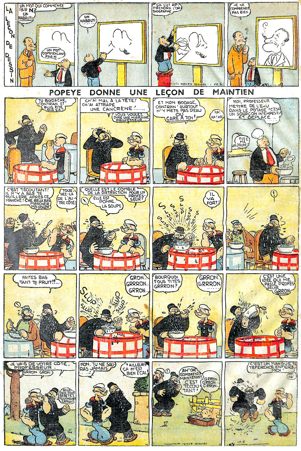 VF de la planche du 06/10/1935