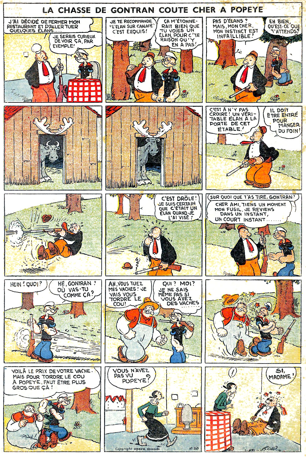 VF de la planche du 20/10/1935