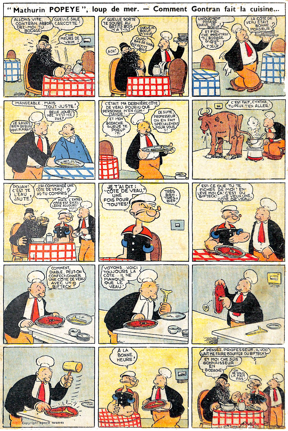 VF de la planche du 27/10/1935